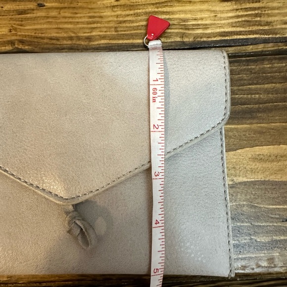 Anthropologie Thoma Clutch and Tote Bag, Light Sand - Picture 12 of 12